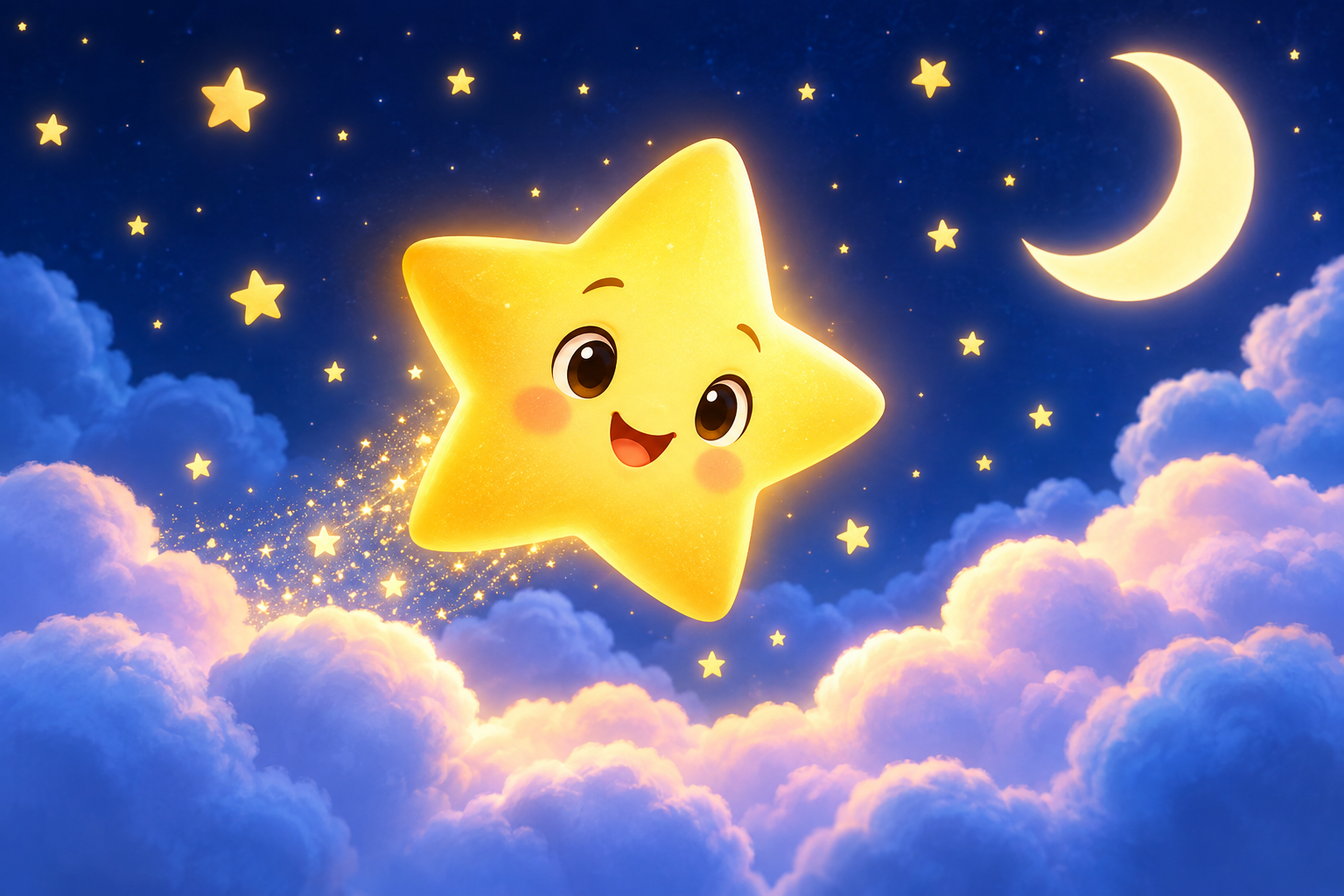 Luma the Little Star coloring page