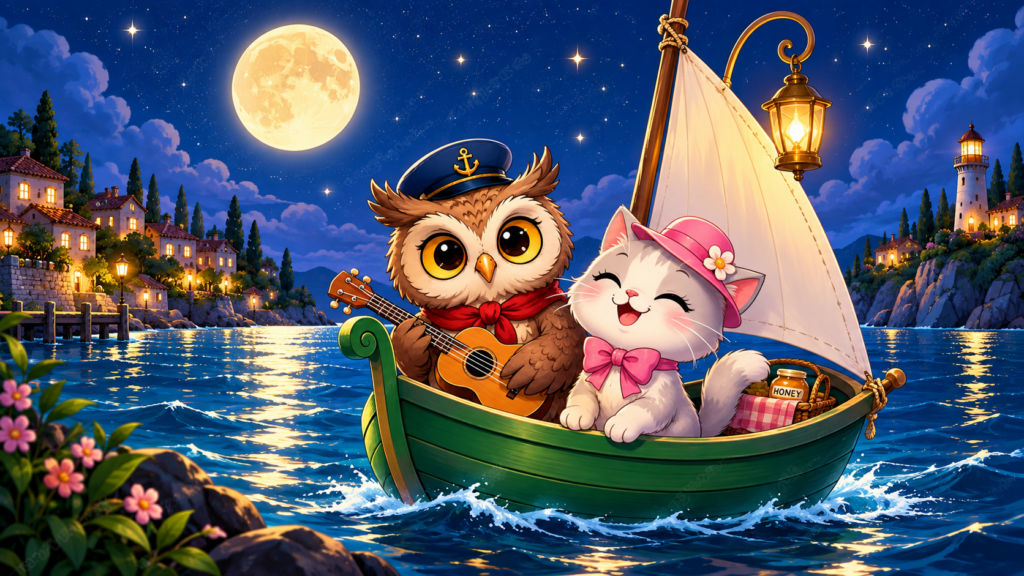 The Owl and the Pussy-Cat classic poem for kids