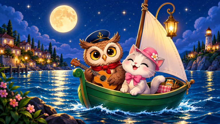 The Owl and the Pussy-Cat classic poem for kids